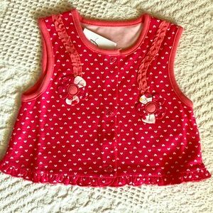 Hallmark baby reversible vest 12-18 mos